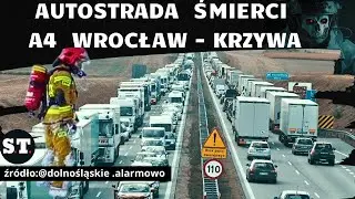 AUTOSTRADA ŚMIERCI .Źródło: Dolnośląskie Alarmowo.