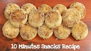 10 Minutes Evening Snacks Recipe | Bread Snacks Recipe | Quick & Easy Snacks Recipe | Snacks Recipe 