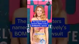 Blake Lively DRAGS A-List Celebrities into Justin Baldoni Lawsuit? #taylorswift #usa #uk