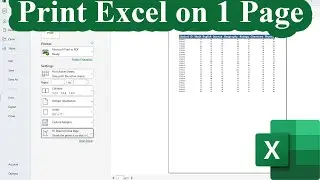 Print Excel Sheet on One Page Quick & Easy
