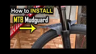 How to Install MTB Mudguard