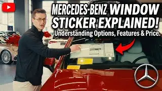 Как понять, что представляет собой наклейка на окне вашего Mercedes-Benz.