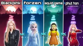 Blackpink vs squid game vs phut hon vs Frozen!!#squidgame#blackpink#phuthonremix#elsa#forzen