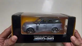 Unboxing Range Rover Die Cast Model Toy Car 