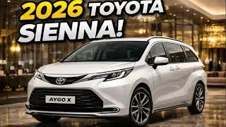 2026 Toyota Sienna &ndash; The Ultimate Family Minivan Redefined!
