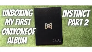 UNBOXING ONLYONEOF INSTINCT PART 2 ALBUM | UNBOXED WITH RON