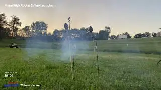 SR100 Metal Stick Rocket Safety Launcher