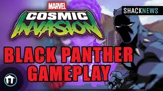 Marvel Cosmic Invasion - Black Panther & Captain America Gameplay
