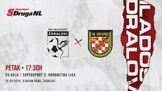 Mladost Ždralovi vs. Hrvatski Dragovoljac / 29. kolo / SuperSport 2. NL