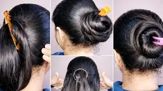 Claw clip hairstyles | Simple Juda hairstyles | Hairstyles for long hair | judabun | Hair style girl