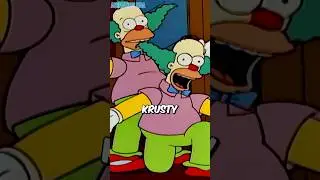 What Happens When Homer Becomes Krusty The Clown? #thesimpsons