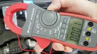 Jak zmierzyć prąd rozruchu silnika samochodu. HoldPeak 570C-APP