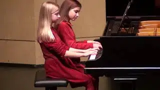 Helena und Emilia Pieske spielen Johannes Brahms: Ungarischer Tanz