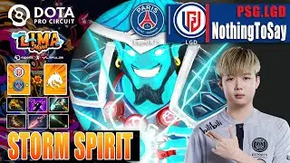 PSG.LGD vs SPIRIT | NOTHINGTOSAY STORM SPIRIT 16-0 BULLIED YATORO | LIMA MAJOR 2023 Dota 2 Highlight