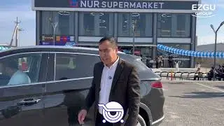 Nur market. Ish foalyatini boshladi. EZGU STUDIO 