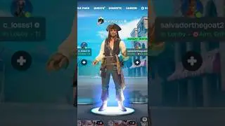 HOW TO GET JACK SPARROW SKIN IN FORTNITE!