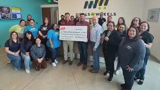 Bill Miller presents check to Meals on Wheels of San Antonio to help families amid funding shortfall