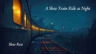 A Slow Train Ride at Night | Moonresta Sleep Story