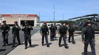 MDNG Conducts Helicopter Hoist Rescue Training with HART