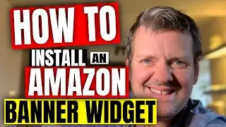 Install an Amazon banner widget