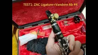 ZAC Ab Clarinet Ligature Testing