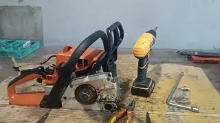 Como desmontar motosserra ms210