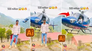 Trending Helicopter Ai Video Editing | Helicopter Ai Video Kaise Banaye | Helicopter Pickup Ai Video