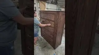 Chest of drawers with 7 hidden compartments.