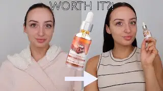 Skinny Tan Salted Caramel Face Tanning Drops Honest Review + Demo + First Impression!