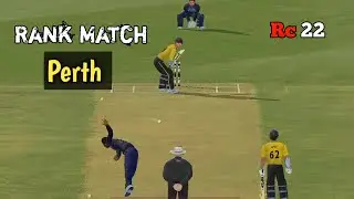 Rank Match 🔥 Real cricket 22 Rank push Realistic art rc 22 🔥