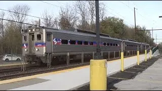 SEPTA - Bethayres - Inbound Train at the Station