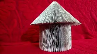 DIY | Paper Craft Ideas | Old Book House Craft | Best out of Waste | Old Book Sculpture ideas