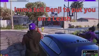Kai from Ballas presses Draco from Seaside&hellip; (Nopixel) | GTA RP
