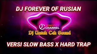 DJ FOREVER RUSIAN Bass Cek Sound Glerr Ft JENGGOT PROJECT