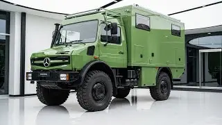 2026 Mercedes Unimog U1700 Camper 🌍 Green Expedition Rig | $250K