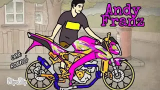 Si CRAVI Motor ANDY FRANZ‼️cek Sound‼️ suaranya Drag Thailand cuy😱‼️#AndyFranz
