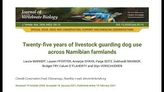 25 Years of Livestock Guarding Dogs at Cheetah Conservation Fund
