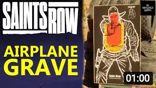 Saints Row Airplane Grave Shooting Gallery - All 15 Targets Locations