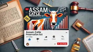 Assam Cattle Preservation Act কি? CattleTradeAssam#AssamLegalUpdates