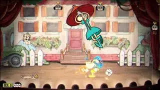Cuphead: Sally Stageplay Boss Fight (No Hit A+ Rank) [4K 60FPS]