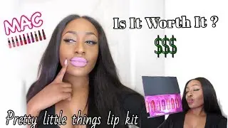 MAC Shiny Pretty Things Lip Kit | Lip Swatches | Is it worth it??