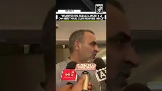 &ldquo;This club is in news again&hellip;&rdquo; BJP Candidate Sanjeev Baliyan amid voting for Constitution Club polls