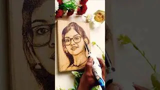 Wood burning art #nilalartsmanish