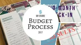 My ENTIRE Budgeting Process | My Process from Start to Finish |