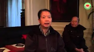 B&agrave; &Eacute;lise Huỳnh 80 tuỗi, Paris, điếc, nhạc trong tai, mổ lấy khối u n&atilde;o, bấm huyệt Thập Chỉ Đạo