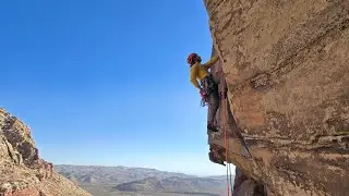 Triassic Sands 5.10a Red Rocks full video 10/17/24