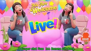 Welcome To My Live stream $5 super chat free 100 banana gift back