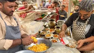 Super Fast Fruits Cutting Skills | Fruit Ninja of Pakistan | Street Food Fruit Chaat Making