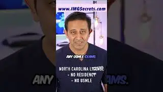 Doctors Can Work in North Carolina Without USMLE!