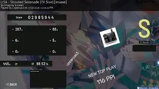 From Missing 4* to New Top Play | Osu! Improvement